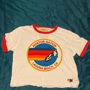 Aviator Nation Signature Boyfriend Tee